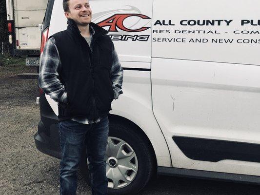 Meet Josh from All County Plumbing.  Josh is a great plumber, business owner, and asset to the Vancouver WA community.