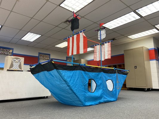 Set sail in the Big Room!