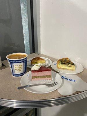 Strawberry Pistachio Cake, Quiche, Gateau Basque Custard