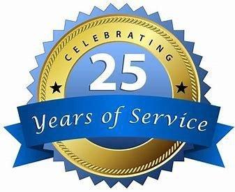 25 Years Of Service