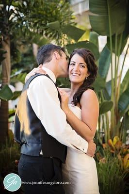 Beautiful couple at the Sanibel Marriott Harbor Resort and Spa