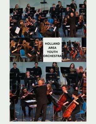 Youth Orchestra collage