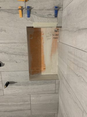 Tiling wall