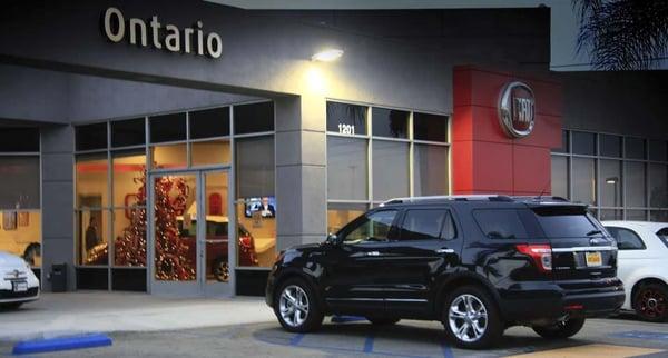 Fiat Ontario LED auto dealership Lighting project