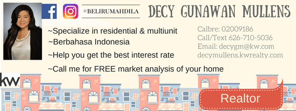 Follow me on Instagram @decy realtor, #belirumahdila