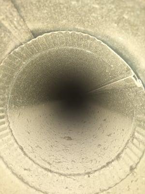 I took pictures of my air ducts after they had finished and they are dirty.