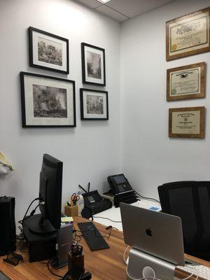 One of our attorney's office.