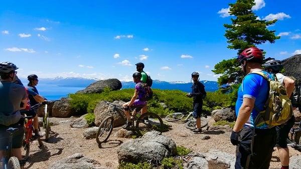 Mountain bike trails with view to last a lifetime.