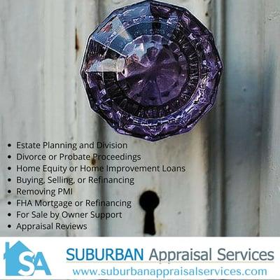 Suburban Appraisal Services, Newton, MA provides expert, honest, appraisals of your property to ensure you receive fairest market value.