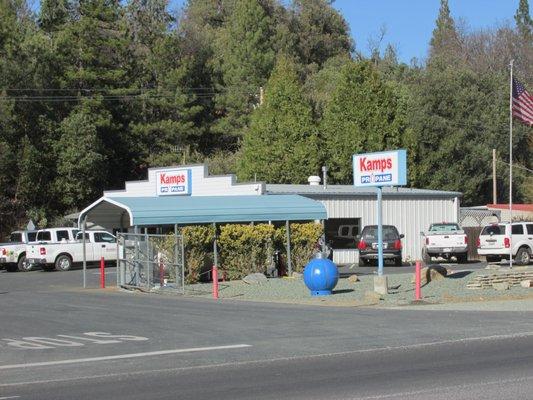 Kamps Propane in Pioneer on Hwy 88 serves customers in Amador and Calaveras Counties.