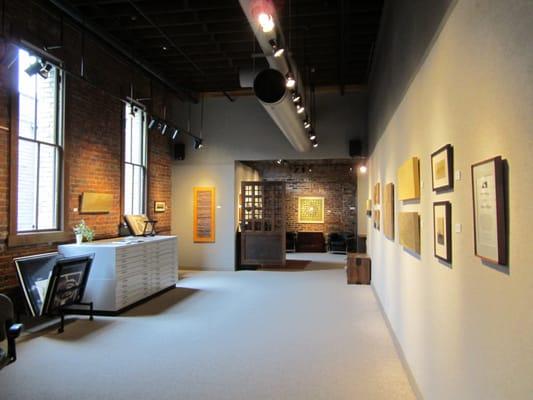 Our main gallery space.