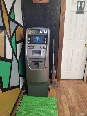 ATM in-store for your convenience