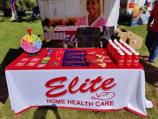 Our 2021 Puerto Rican Parade table !