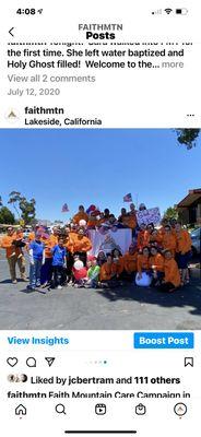 Lakeside clean up day