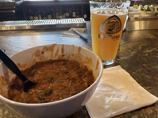 Chili and IPA!