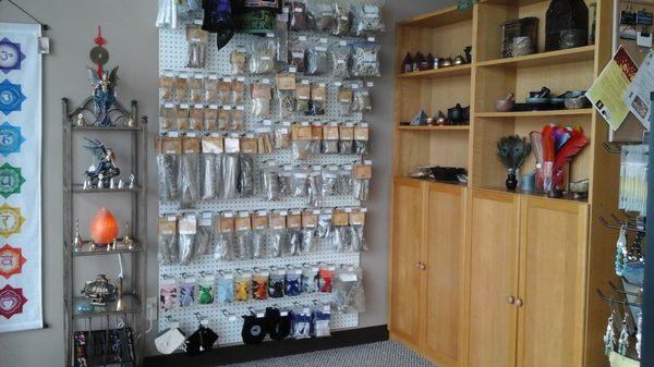 We have a large selection of smudging supplies!