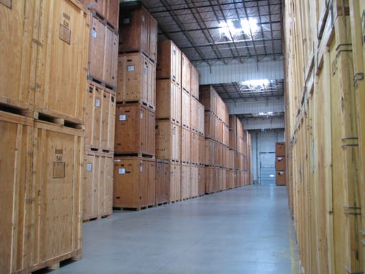 Our storage is clean, secure and climate controlled. 30 days FREE storage w/ long distance moves.