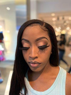 Stop in and ask for Kymia to achieve this flawless natural glam