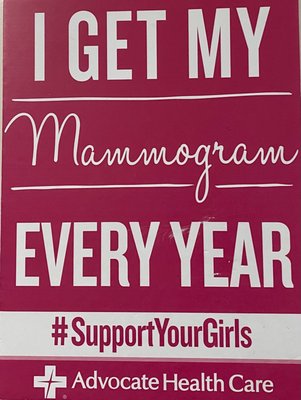 Mammogram Entrance