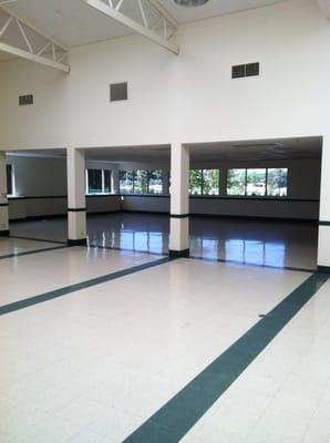 Main Room....lovely space with lots of natural skylights.