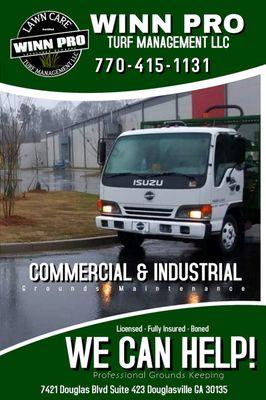 Commercial and industrial Grounds Maintenance