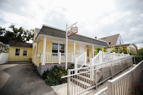 2,000 sf remodeled in a happy yellow house in historic downtown Burlington