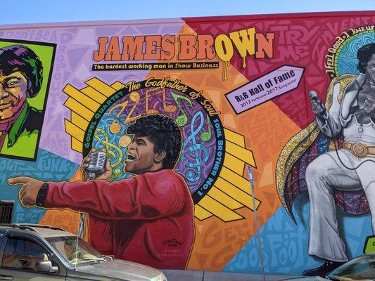 James Brown Mural, Augusta