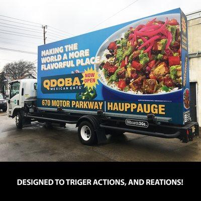 From Food to Furniture... Billboards2Go.com can help put your brand on the map!