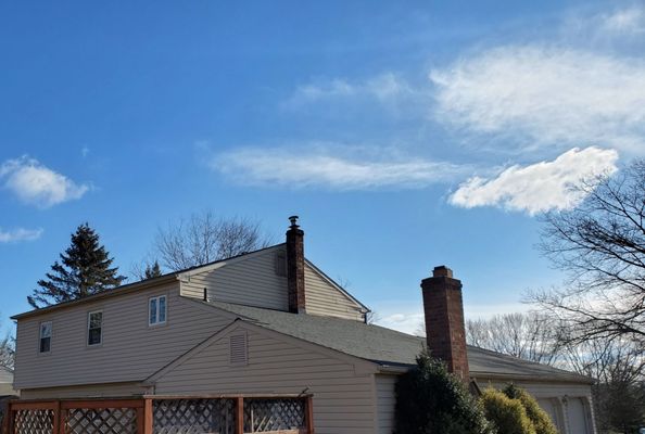 New roof - Back of House and Garage