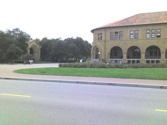 Thomas Welton Art Gallery on left, History building on Right, off of the Quad