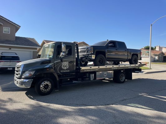 Got a lifted truck. I got a tow truck.