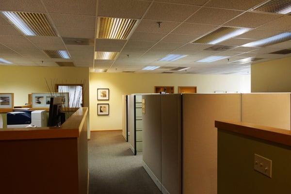 A sneak peak inside our office in Branford, CT.