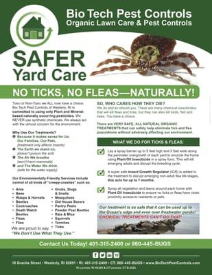 Keep you family, pets and beneficial wildlife safe!