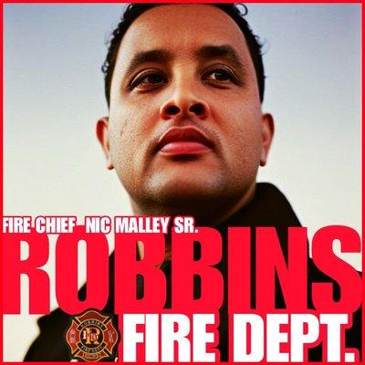 Fire Chief, Nic Malley Sr. for the Village of Robbins, Illinois Fire Department. Art by Milo Farris. 2023. #robbinsillinois