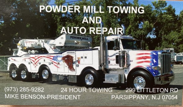 Powder Mill Towing