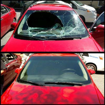 Give us a call for your new windshield.