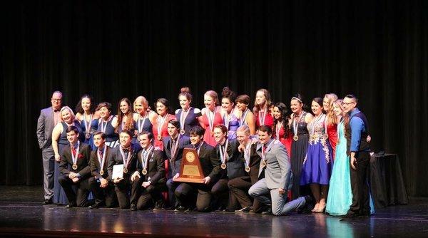 Theatre at The Colony wins the 2017 State Championship UIL One-Act Play Competition.