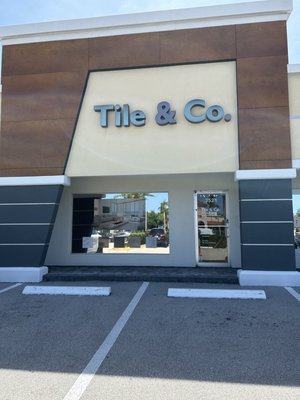 The front of our store.