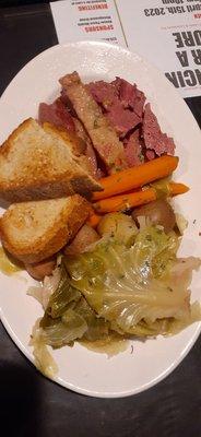 Corned beef and cabbage