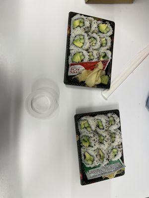 Avocado Cucumber Roll