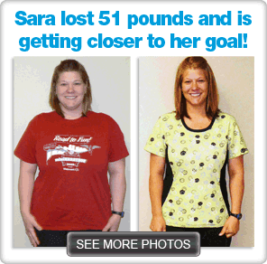 Sara lost 51 pounds