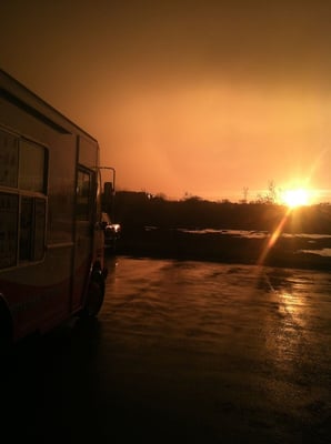 Sunsets and sundaes. Great Texas combination.