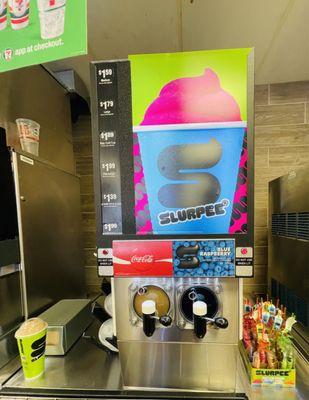 Lacking in slurpee flavors. Can I get cherry please?!?!