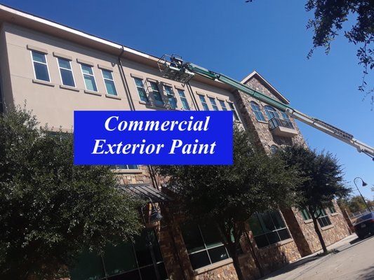 Fascia painting- Commercial