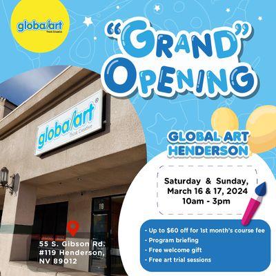 Please join us for the grand opening! 

Please see for more information: https://form.jotform.com/240288518263157