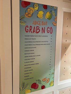 Menu for Grab N Go 2/7/2023