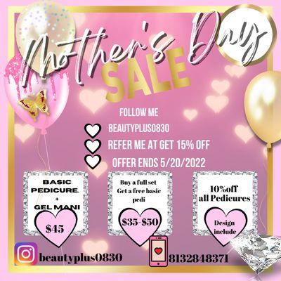 Mother's Day Offer