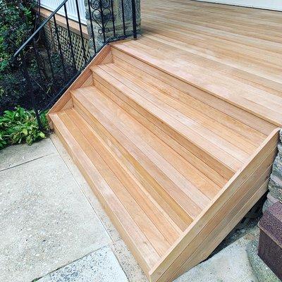 Mahogany deck