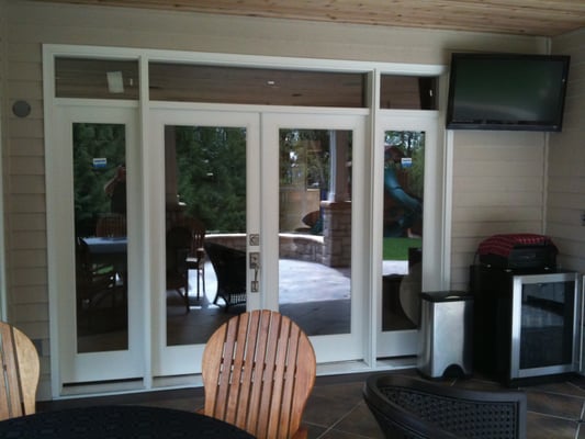 New French door installed