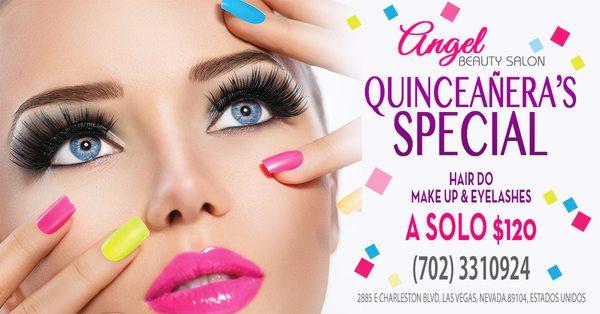 Quinceaneras Special Make up!